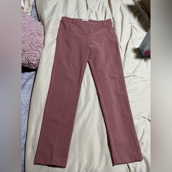 WINNERS Salmon Coloured Straight Cut Dress Pants /Slacks - Picture 3 of 3